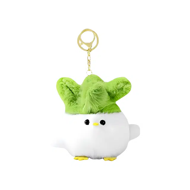 咕轹 蒜鸟发声玩偶创意公仔 搞笑和平鸟小鸟 谷圈挂件