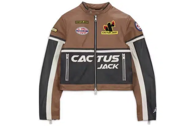 Jordan x Travis Scott SS23 Women's Jacket Brown