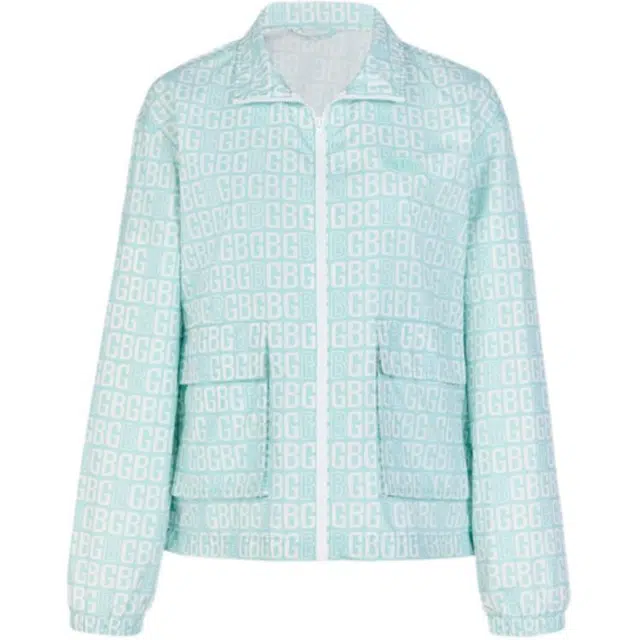 比音勒芬 活力字母满印轻薄无帽长袖夹克外套 女款