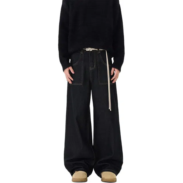 NEVER RULE vintagecleanfitbaggy