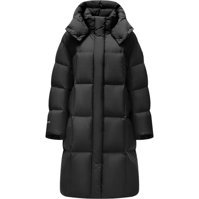 坦博尔 长款户外保暖休闲羽绒服 女款