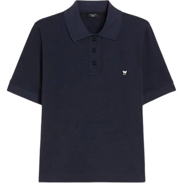 WEEKEND MaxMara Polo Shirt Navy Blue