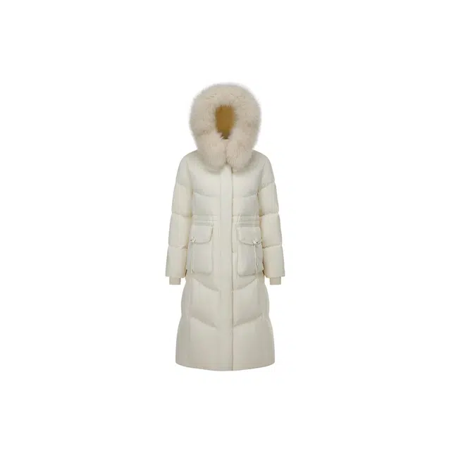 波司登 长款过膝时尚保暖收腰羽绒服 女款