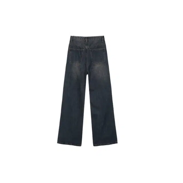 木清清 高腰舒适百搭牛仔裤 女款 复古蓝