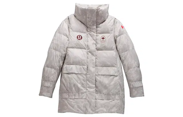 lululemon Down Jacket Team Canada 22 Women's Down Jacket COC Logo