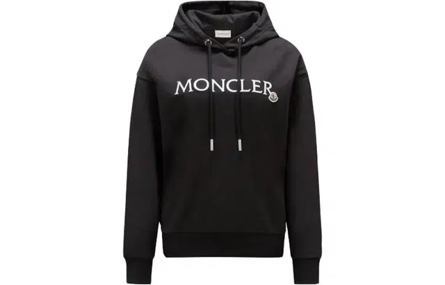 Moncler FW23 Embroidered Logo Hoodie