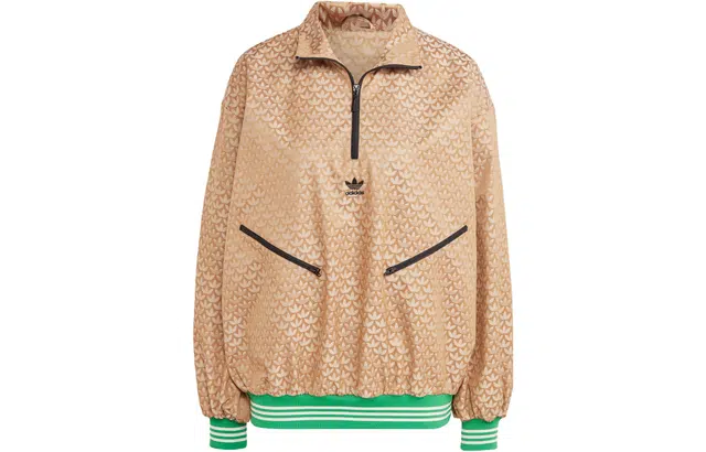 adidas Originals SS23 adicolor 70s Adicolor 70s Half-Zip Monogram Logo