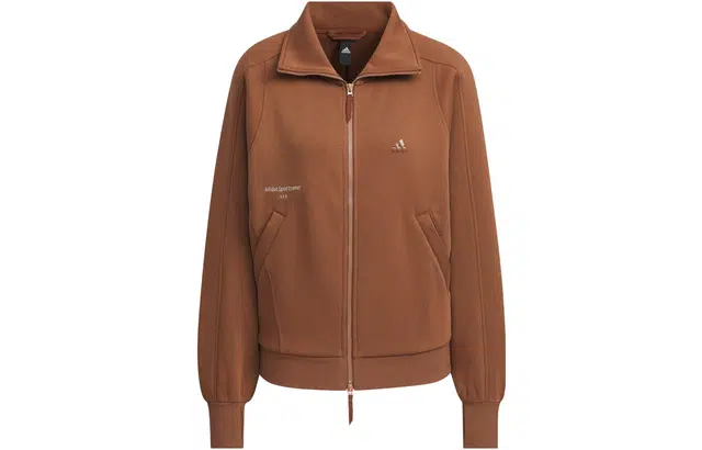 adidas Small Logo Fleece Full-Zip Jacket Logo