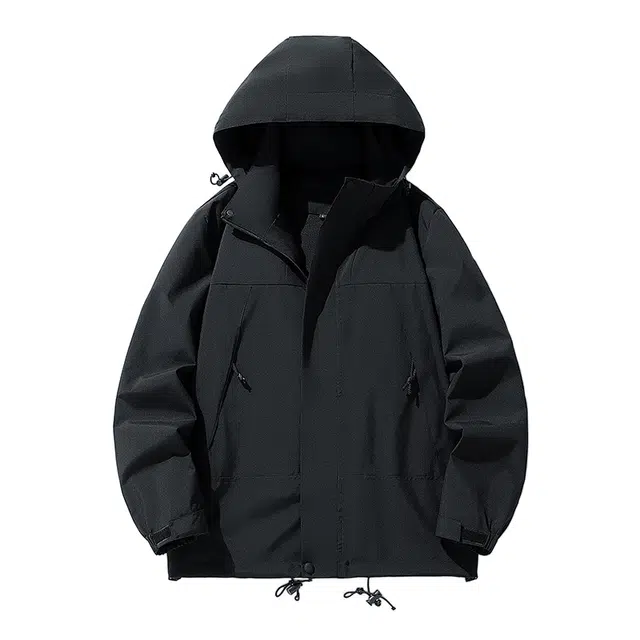 海獭 山系户外多功能连帽宽松休闲长袖工装风设计适合露营等活动夹克 女款