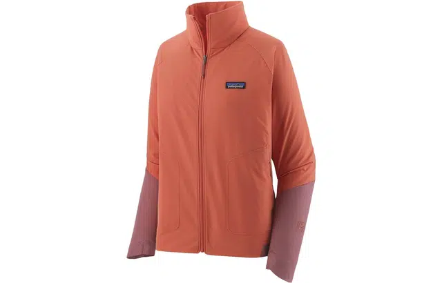 Patagonia Logo Print Zip Jacket