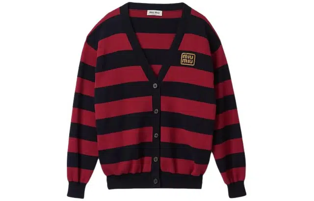 MIU MIU Cotton Knit Cardigan