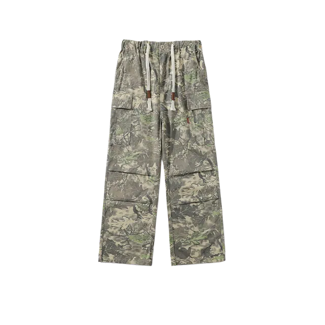 奇迹街区 美式高街复古宽松潮流直筒小众长裤休闲裤 男女同款