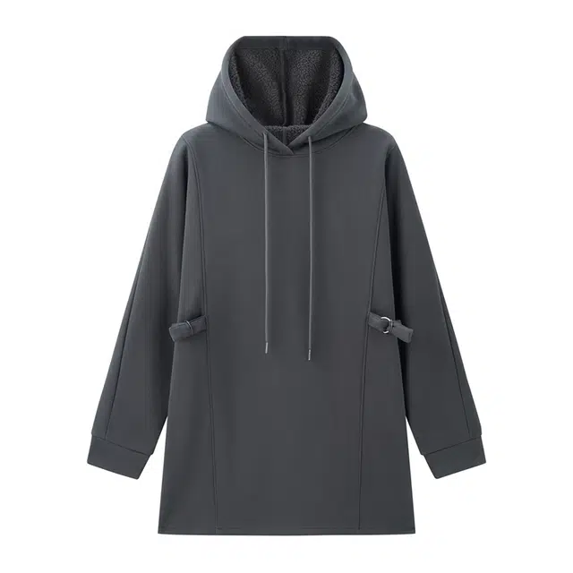 佐丹奴 收腰连帽套头休闲卫衣 女款