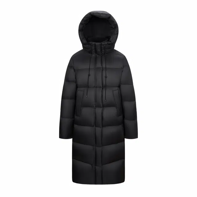 鸭鸭 保暖休闲时尚加厚羽绒服 女款