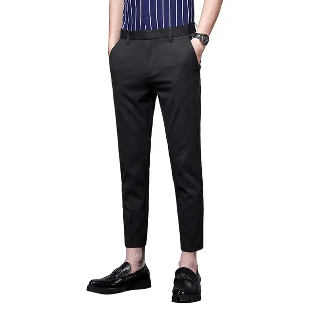 宝米卡 轻奢百搭商务西装小西裤休闲裤 男款