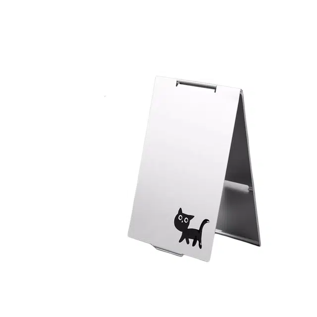 计轩 便携随身桌面台式翻盖折叠镜子