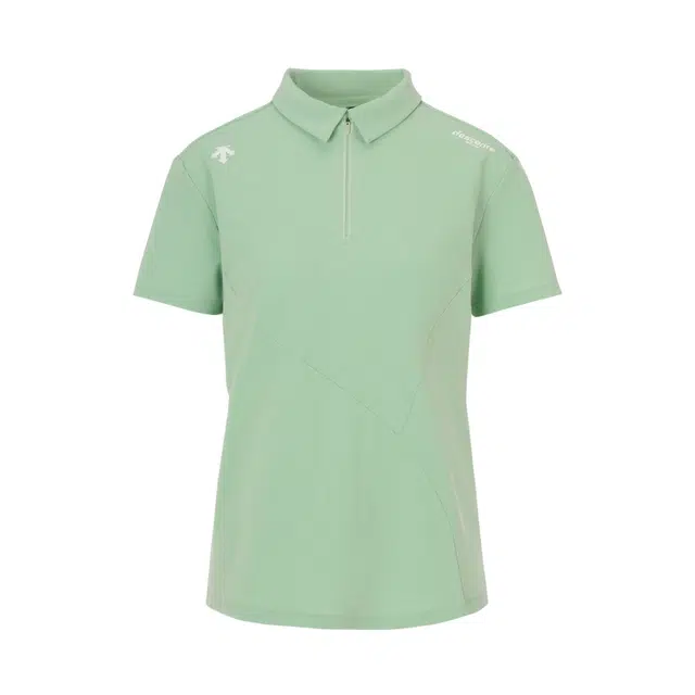 DESCENTE WOMENS TRAINING TOUGH logoPolo