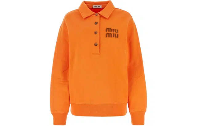 Miu Miu SS24 Orange Sweatshirt