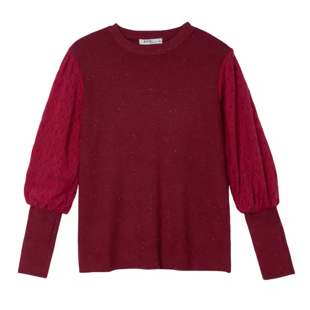 法文箱子 舒适休闲简约针织衫 女款 玫粉