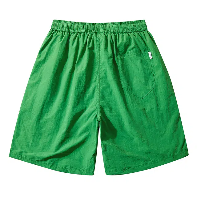 纳趣 冰感速干薄款网眼内里运动透气五分休闲短裤 男女同款