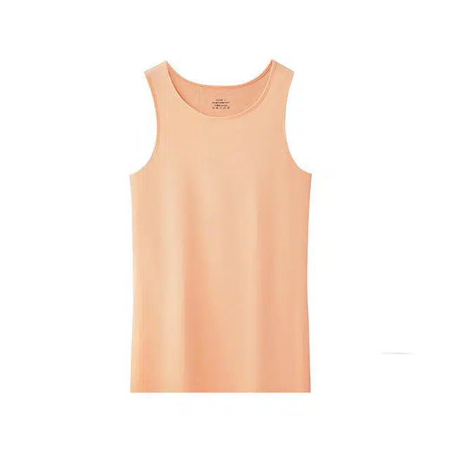 对你的私语 双面打底薄款运动休闲无袖纯色背心 女款