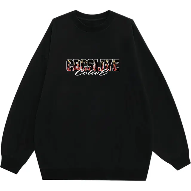 草本初色 圆领加绒加厚秋冬大码舒适套头通勤基础款百搭质感长袖卫衣 男女同款