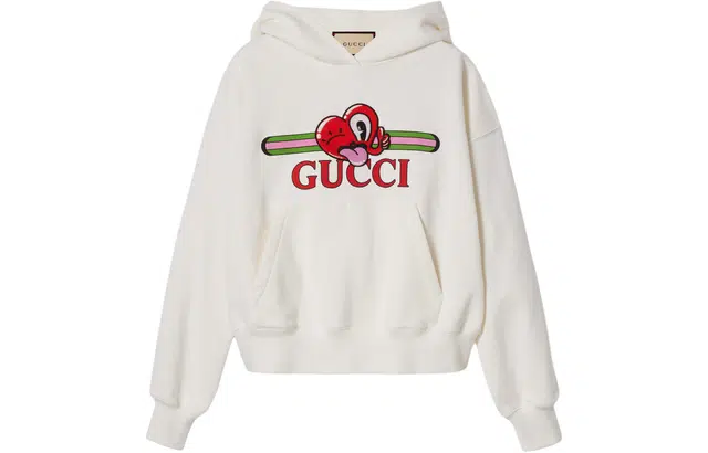 Gucci SS24 Hoodie Off-White