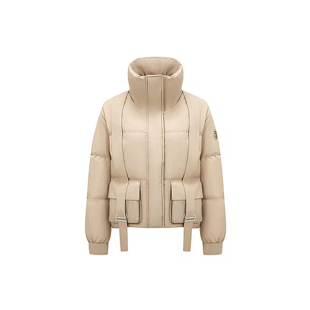 波司登 纯色短款翻领甜酷风羽绒服 女款