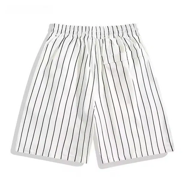 寻星记 法式慵懒风亲肤透气时尚百搭五分裤休闲短裤 男女同款