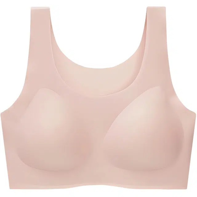 草本初色 舒适无痕无感承托高弹聚拢防下垂透气内衣女无钢圈收副乳美背文胸 女款