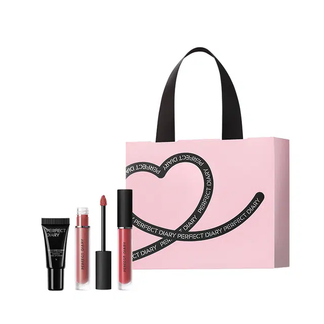 完美日记 雾色梦境哑光唇釉素颜霜彩妆套装 易上色自然持久雾面不脱妆清透服帖气色