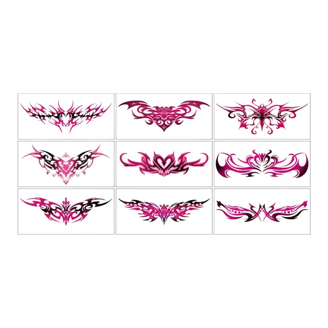 计轩  魅魔纹身贴 纯欲腹部情侣情趣