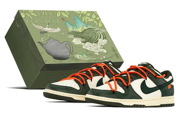 Nike Dunk Low Green White