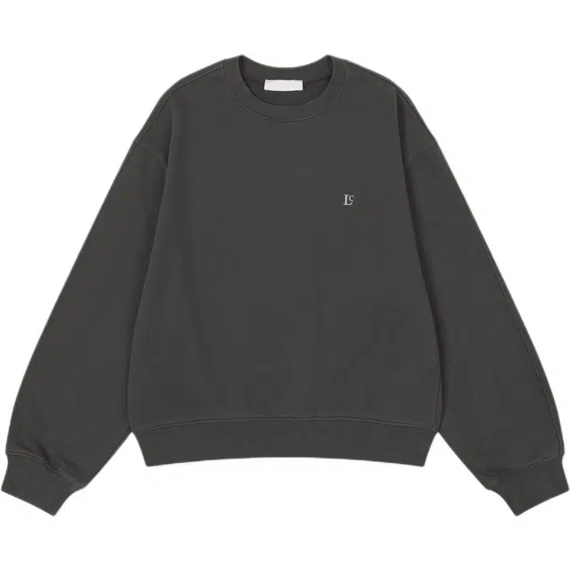 LOW CLASSIC Lc SOFT SWEATSHIRT CHARCOAL