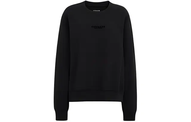 Coach SS24 Pullover Sweatshirt Black