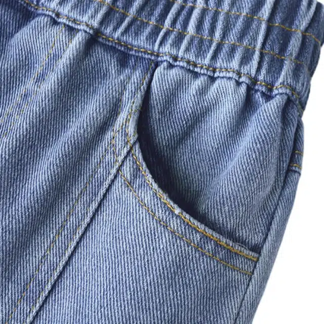 拉夏贝尔 简约休闲舒适亲肤牛仔裤 儿童款