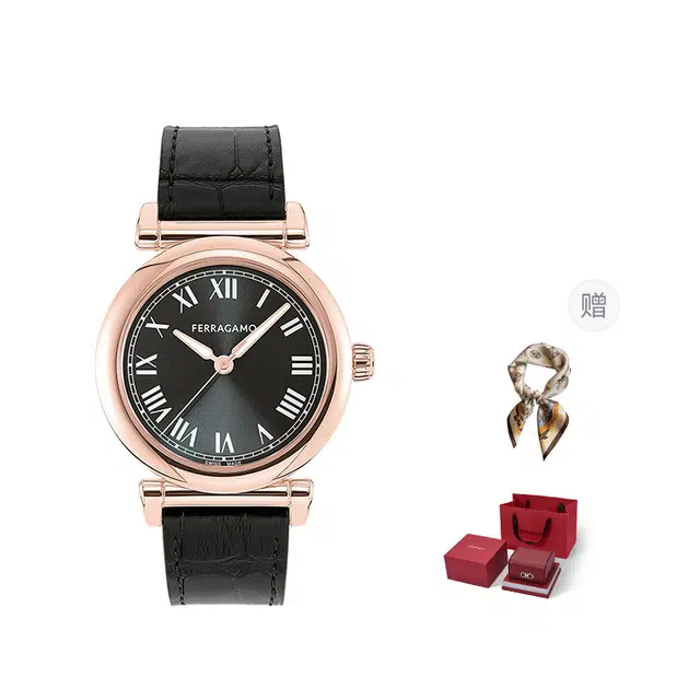 Ferragamo 36mm Silver Dial Watch