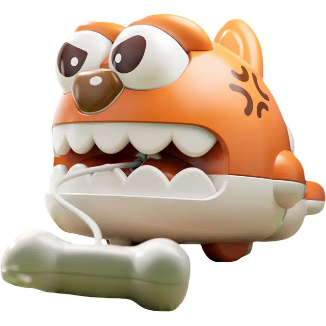 天予小镇 创意拉线狗卡通可爱造型 玩具