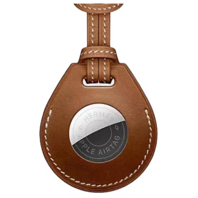 HERMES Apple AirTag Barenia