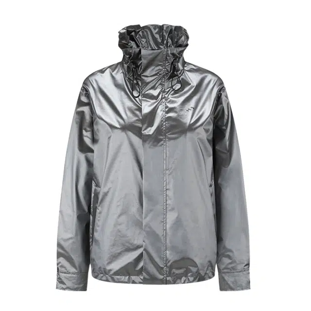 新奇天 运动休闲宽松防泼水夹克外套 女款 流光银