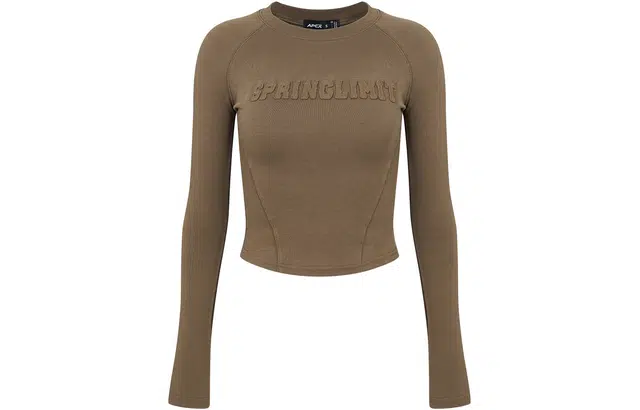 APEA Classic Letter Patch Knit Sweater