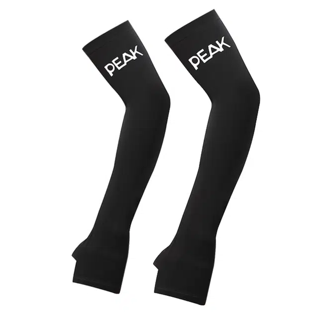 匹克 冰袖遮阳紫外线冰薄透气高弹夏季护臂户外运动装备 锦纶/氨纶 防晒袖 男女同款情侣款