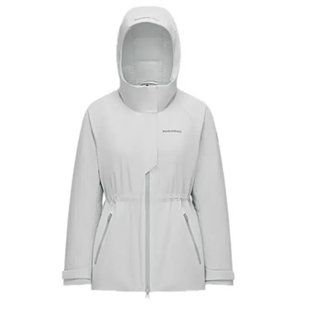 波司登 时尚百搭保暖舒适羽绒服 女款 云溪白