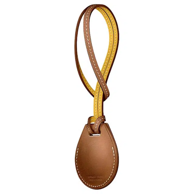 HERMES Apple AirTag Barenia