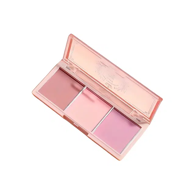 馨枕居 下午茶三色腮红盘 不晕染定妆持久