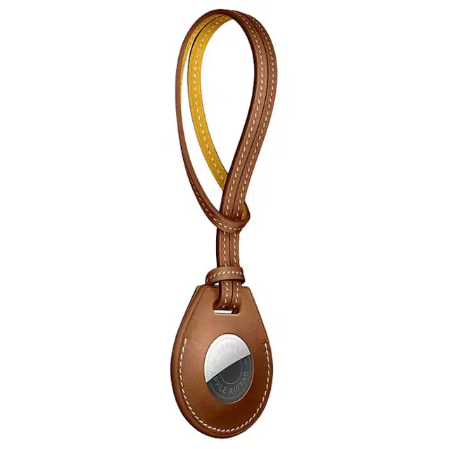 HERMES Apple AirTag Barenia