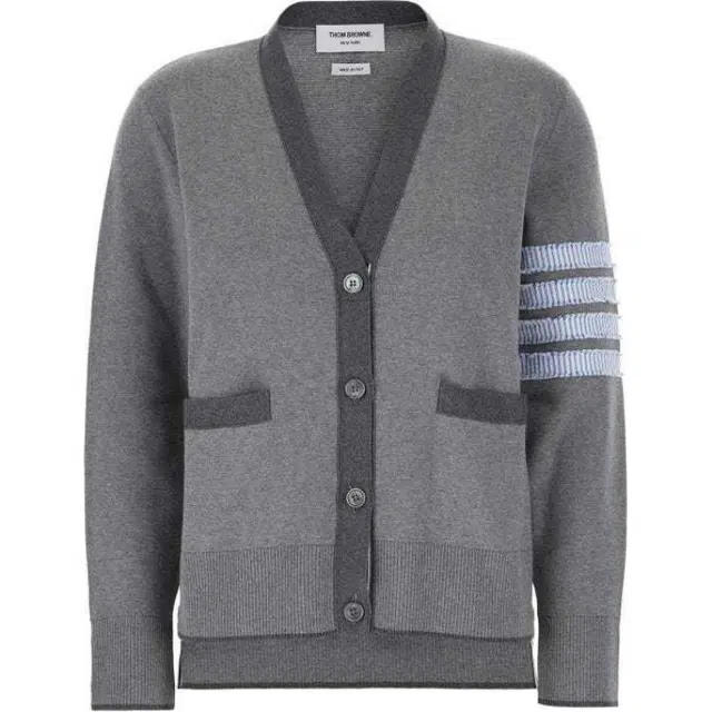 THOM BROWNE Cotton Cardigan