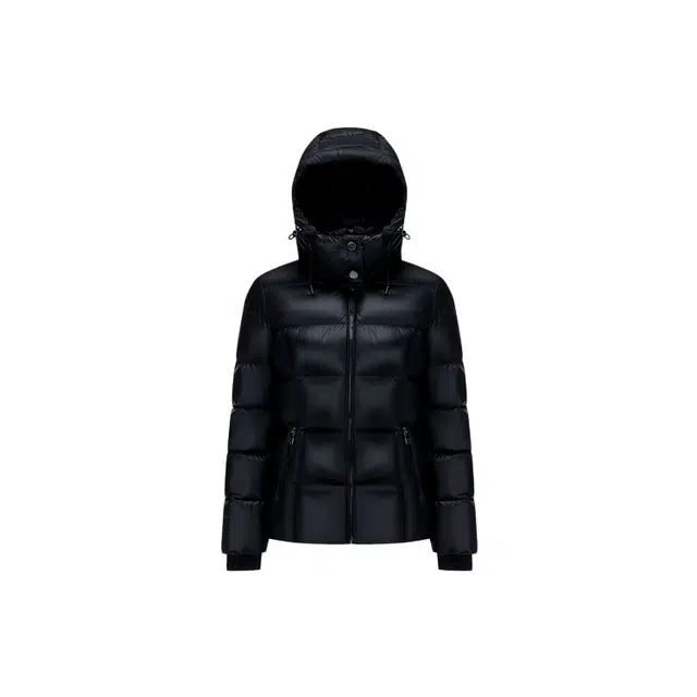 波司登 短款纯色立领连帽厚款羽绒服 男女同款