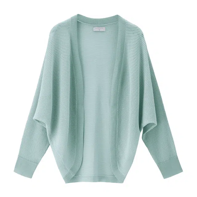 佐丹奴 抗起球慵懒空调衫无扣宽松开衫针织衫 女款