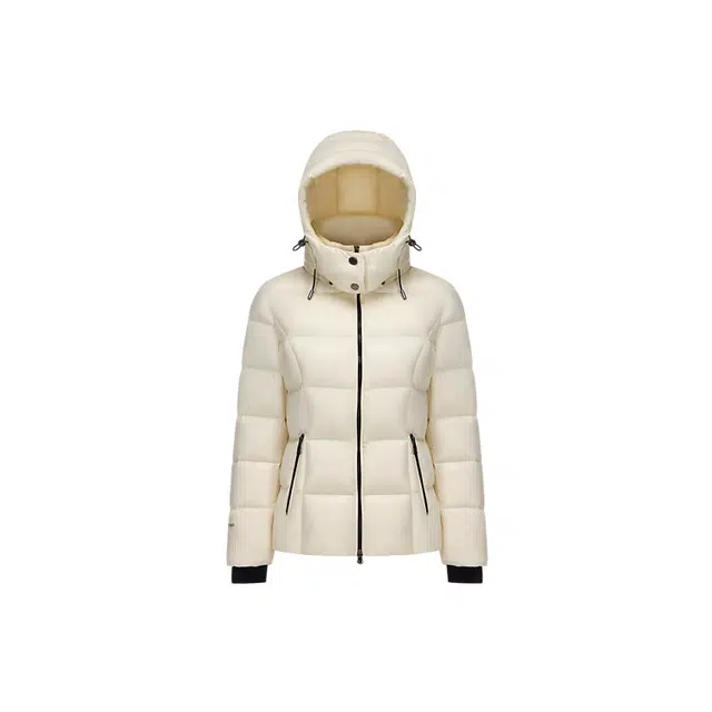 波司登 短款纯色立领连帽厚款羽绒服 男女同款